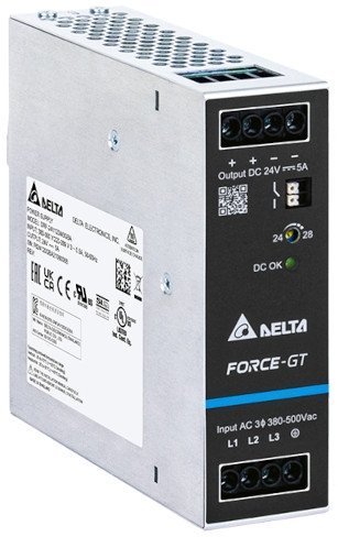 DRF-24V960W3GBA Блок питания, вход 3ф x 320-575 VAC, выход 24 VDC 40 A 960 W, реле DC OK, старт от -40°C, метал. корпус в Санкт-Петербурге