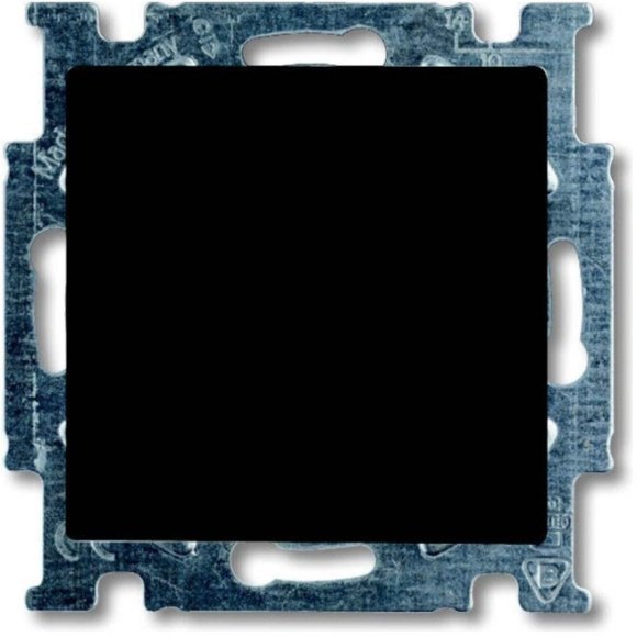 Выключатель 1-клавишный ABB BASIC55, скрытый монтаж, chateau-black, 2CKA001012A2174 в Санкт-Петербурге