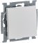Выключатель 1-клавишный ABB BASIC55, скрытый монтаж, альпийский белый, 2CKA001012A2139 в Санкт-Петербурге