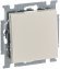Выключатель 1-клавишный ABB BASIC55, скрытый монтаж, слоновая кость, 2CKA001012A2146 в Санкт-Петербурге