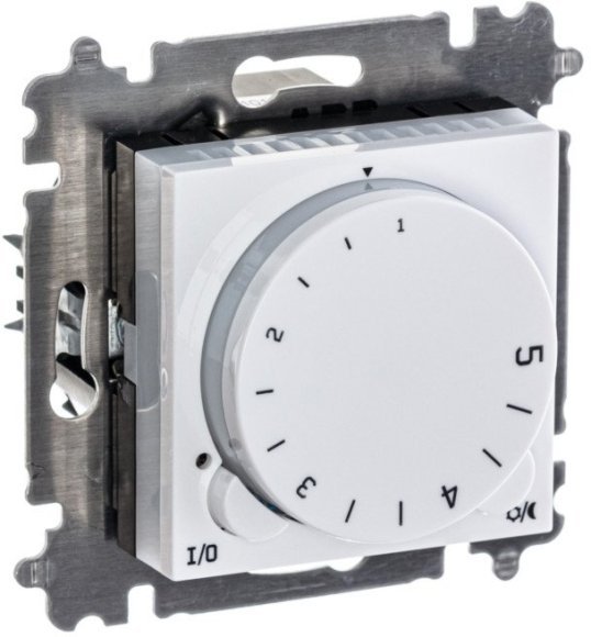 Терморегулятор с поворотной ручкой ABB LEVIT, скрытый монтаж, белый / ледяной, 2CHH920003A6001 в Санкт-Петербурге Терморегулятор с поворотной ручкой ABB LEVIT, скрытый монтаж, белый / ледяной, 2CHH920003A6001 в Санкт-Петербурге