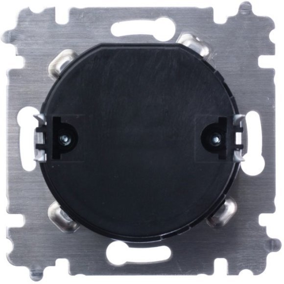 Терморегулятор с поворотной ручкой ABB LEVIT, скрытый монтаж, жемчуг / ледяной, 2CHH920003A6068 в Санкт-Петербурге