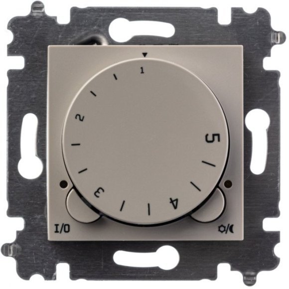 Терморегулятор с поворотной ручкой ABB LEVIT, скрытый монтаж, кофе макиато / белый, 2CHH920003A6018 в Санкт-Петербурге Терморегулятор с поворотной ручкой ABB LEVIT, скрытый монтаж, кофе макиато / белый, 2CHH920003A6018 в Санкт-Петербурге