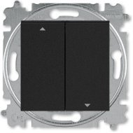 Выключатель для жалюзи 2-клавишный ABB LEVIT, механический, скрытый монтаж, антрацит / дымчатый черный, 2CHH598845A6063 Выключатель для жалюзи 2-клавишный ABB LEVIT, механический, скрытый монтаж, антрацит / дымчатый черный, 2CHH598845A6063