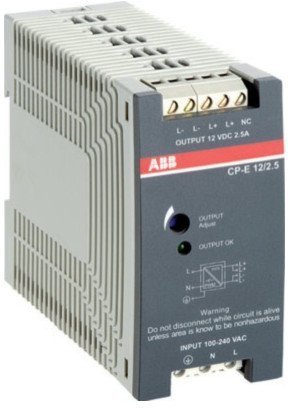 Блок питания CP-E 12/2.5 (регулир. вых. напряж) 90-265В AC / 120-370В DC, выход 12В DC /2.5A, 1SVR427032R1000 в Санкт-Петербурге