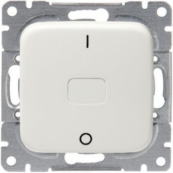 Выключатель 1-клавишный ABB JUSSI, открытый монтаж, белый, 2TKA000139G1 в Санкт-Петербурге