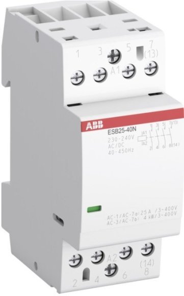 Модульный контактор ABB ESB-N 1НО+3НЗ 25А 230.240В AC/DC, 1SAE231111R0613 в Санкт-Петербурге