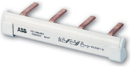 PS1/4/6-KNX Разводка шинная, 1 фаза, 4 контакта, 2CDG924003R0011 в Санкт-Петербурге