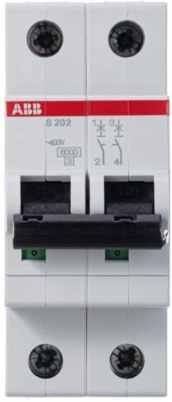 Автомат.выкл-ль 2-полюсный S202 C3, 2CDS252001R0034 в Санкт-Петербурге
