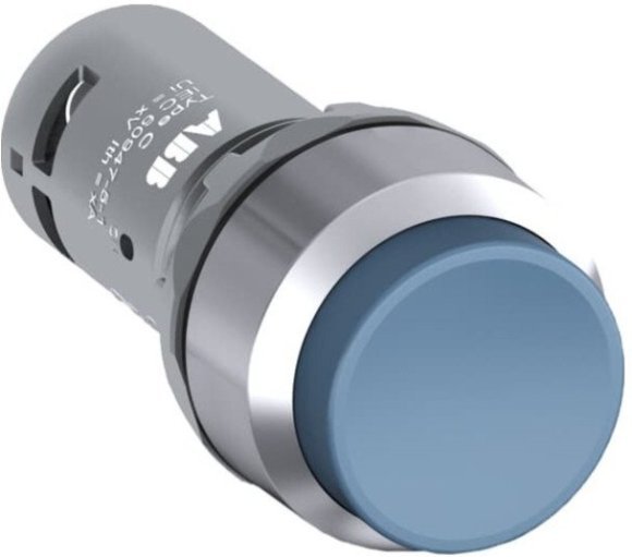 Кнопка CP3-30L-20 синяя с выступающей клавишей без фиксации 2НО, 1SFA619102R3024 в Санкт-Петербурге