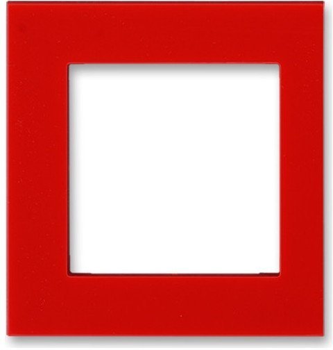 Накладка внешняя на многопостовую рамку ABB LEVIT, красный, 2CHH010250A8065 в Санкт-Петербурге