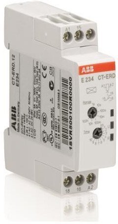 Реле времени CT-ERD.12 модульное (задержка на включ.) 24-48B DC, 24-240B AC (7 временных диапазонов 0,05с...100ч) 1ПК, 1SVR500100R0000 в Санкт-Петербурге