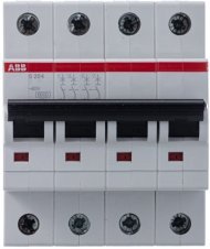 Автомат.выкл-ль 4-полюсный S204 C20, 2CDS254001R0204
