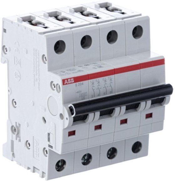 Автомат.выкл-ль 4-полюсный S204 C20, 2CDS254001R0204 в Санкт-Петербурге Автомат.выкл-ль 4-полюсный S204 C20, 2CDS254001R0204 в Санкт-Петербурге