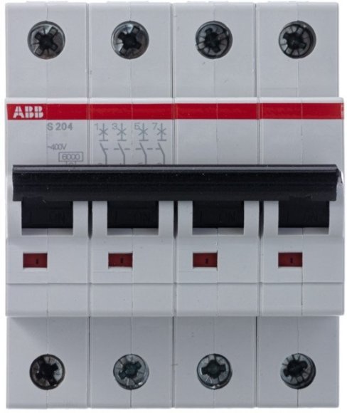 Автоматич.выкл-ль 4-полюсный S204 B20, 2CDS254001R0205 в Санкт-Петербурге
