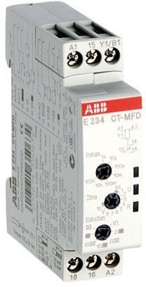 Реле времени CT-MFD.21 модульное многофункц. (7 функций) 12-240В AC/DC (7временных диапазонов 0,05с...100ч) 2ПК, 1SVR500020R1100 в Санкт-Петербурге