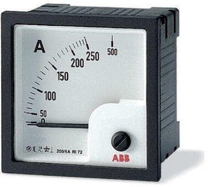 Амперметр щитовой ABB AMT 25А AC, аналоговый, кл.т. 1,5, 2CSG312070R4001 в Санкт-Петербурге
