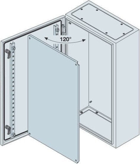 SR Корпус шкафа с монт.платой 1200х600х300мм ВхШхГ, SRN12630K в Санкт-Петербурге