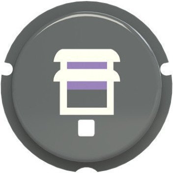 SBB-N2GR Кнопка жалюзи free@home, Zenit, серый, 2CLA202620N1402 в Санкт-Петербурге