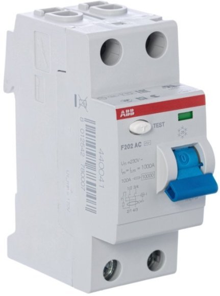 Выкл.диф.тока 2мод. F202 AC-16/0,01, 2CSF202001R0160 в Санкт-Петербурге