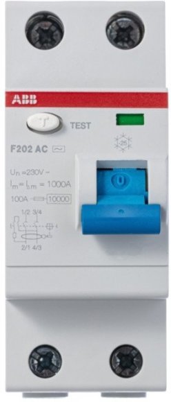 Выкл.диф.тока 2мод. F202 AC-16/0,01, 2CSF202001R0160 в Санкт-Петербурге