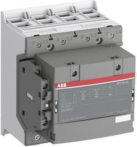 Контактор ABB 116А 250-500В AC/DC 55кВт, 1SFL427101R1422 в Санкт-Петербурге