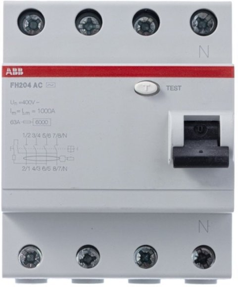Выкл.диф.тока 4мод. FH204AC-40/0,3, 2CSF204003R3400 в Санкт-Петербурге