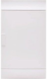 Бокс настенный Mistral41W 2х12М (24 мод) мультимедиа непрозрачная дверь, 1SLM004100A7105