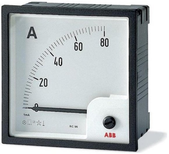 Амперметр щитовой ABB AMT AC, аналоговый, кл.т. 1,5, 2CSG323260R4001 в Санкт-Петербурге