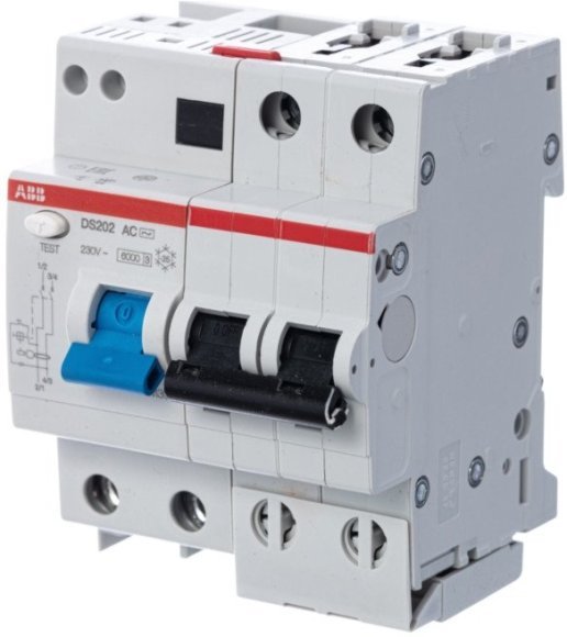 Дифавтомат ABB DS200 2P 10А (B) 6 кА, 30 мА (AC), 2CSR252001R1105 в Санкт-Петербурге