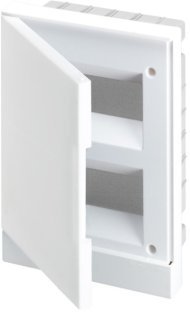 Бокс в нишу 16М белая дверь Basic E (с клеммами), 1SZR004002A1105