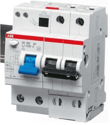 Дифавтомат ABB DS200 2P 10А (C) 10 кА, 30 мА (AC), 2CSR272001R1104 в Санкт-Петербурге