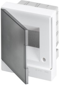 Бокс в нишу 4М серая дверь Basic E (с клеммами), 1SZR004002A1201