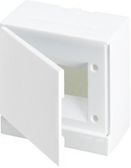 Бокс навесной 6М белая дверь Basic E (с клеммами), 1SZR004002A2102