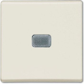 Выключатель 1-клавишный ABB BASIC55 с подсветкой, скрытый монтаж, chalet-white, 2CKA001012A2185 в Санкт-Петербурге
