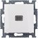 Выключатель 1-клавишный ABB BASIC55 с подсветкой, скрытый монтаж, альпийский белый, 2CKA001012A2153 в Санкт-Петербурге